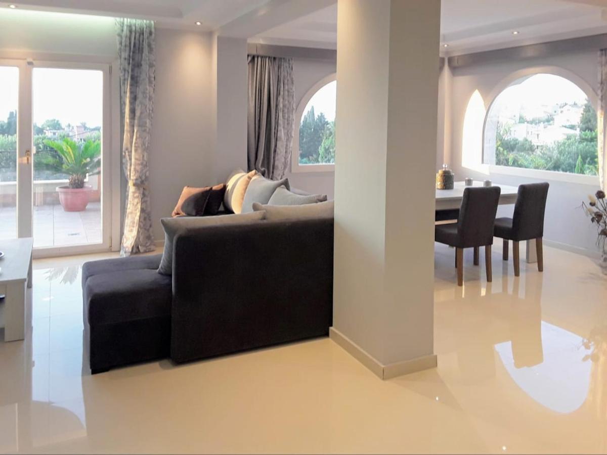 Sunshine Home 3 With Sea View Alepou Eksteriør bilde