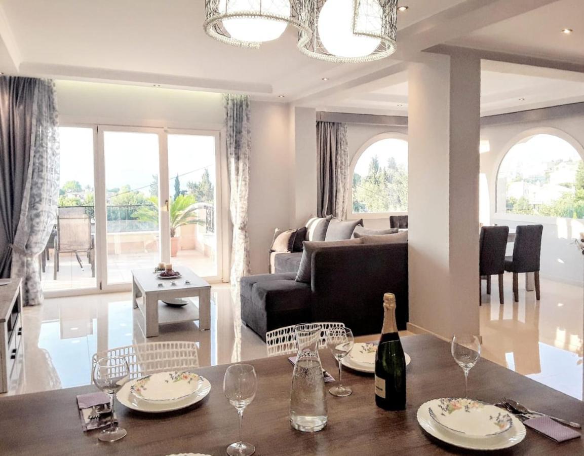 Sunshine Home 3 With Sea View Alepou Eksteriør bilde